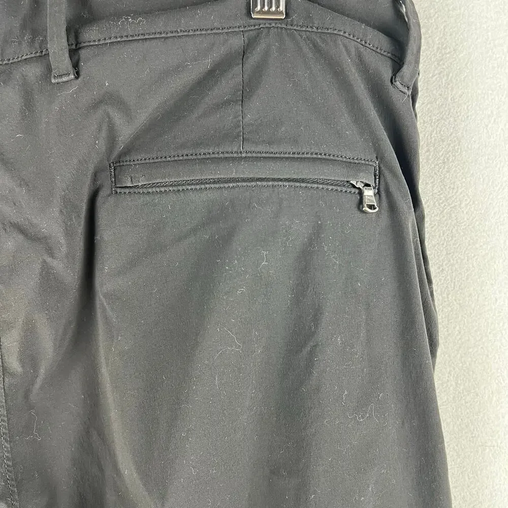 J.Crew Mens 484 Slim-fit Tech Pant 34x34 Brown Stretch Water-Resistant
